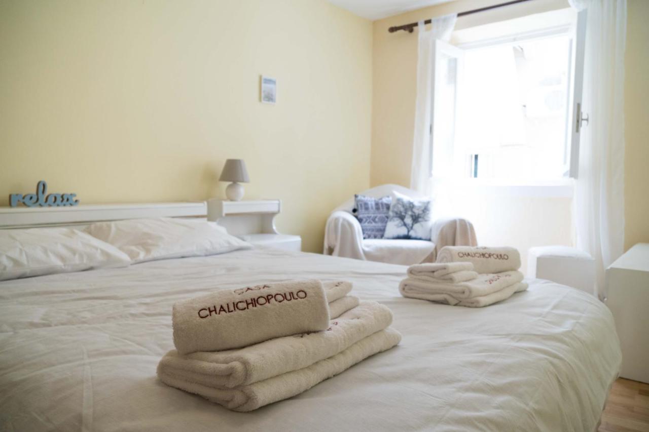 Casa Chalichiopoulo, Corfu Town Appartement Buitenkant foto