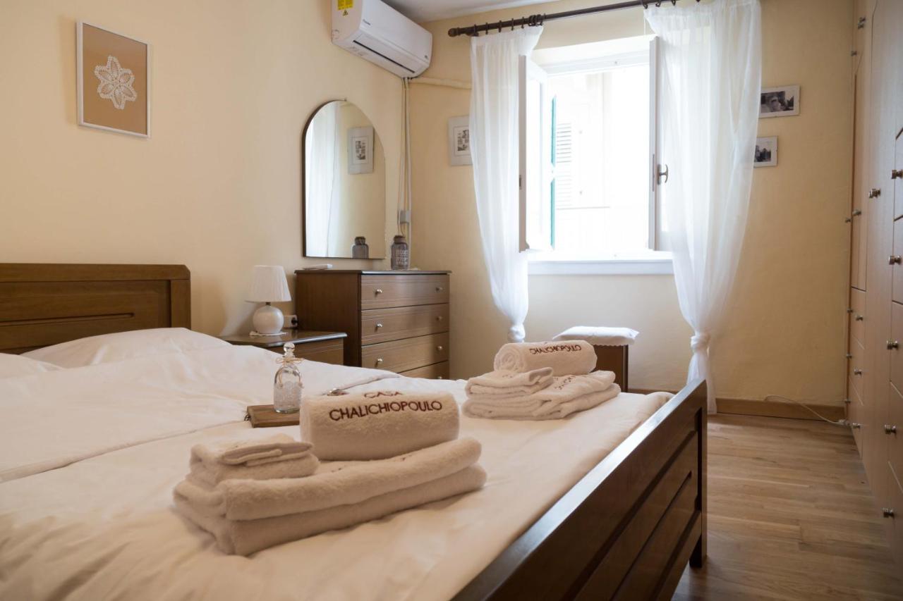 Casa Chalichiopoulo, Corfu Town Appartement Buitenkant foto