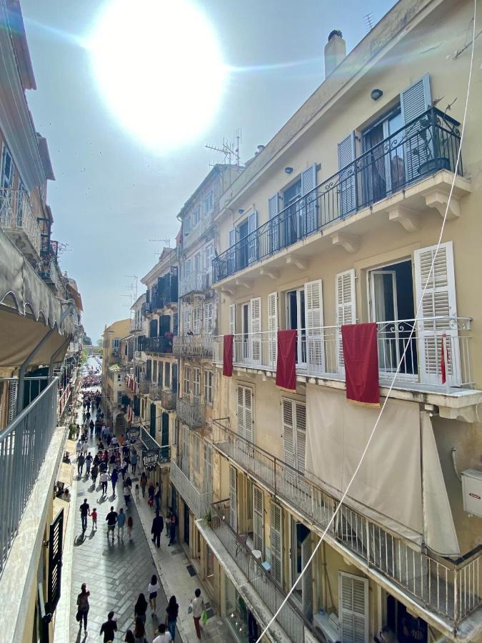 Casa Chalichiopoulo, Corfu Town Appartement Buitenkant foto