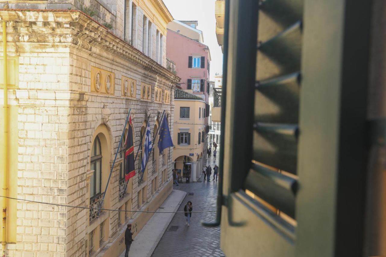 Casa Chalichiopoulo, Corfu Town Appartement Buitenkant foto